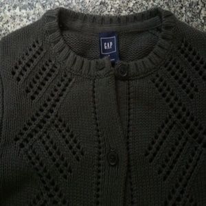 Gap dark gray cardigan
